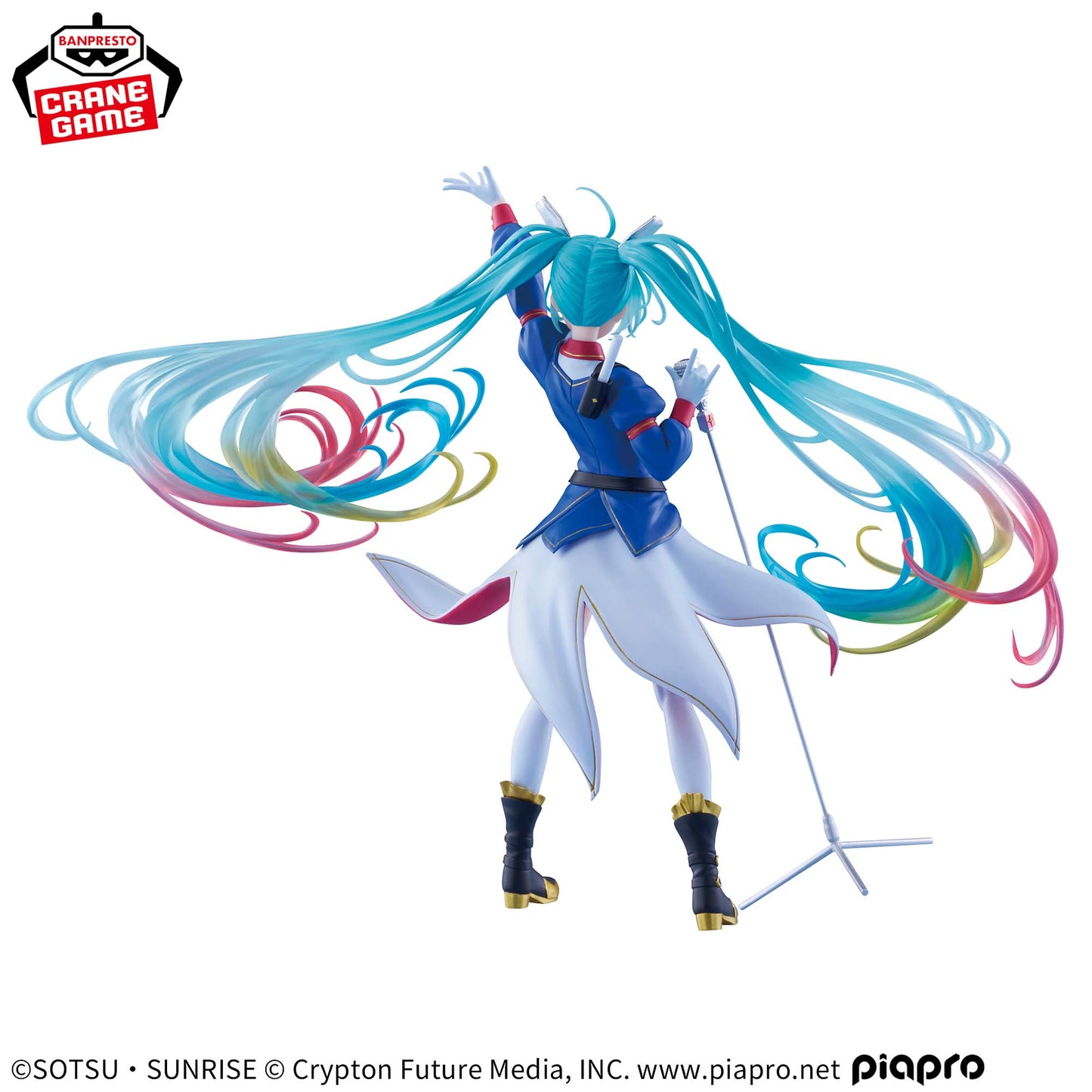 Gundam 45th Anniversary × Hatsune Miku - BANPRESTO EVOLVE GUNDAM Collaboration - Figure