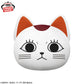 DAN DADAN Face-Shaped Plush Toy Cushion - Turbo Granny (Lucky Cat) - NAMCO Limited