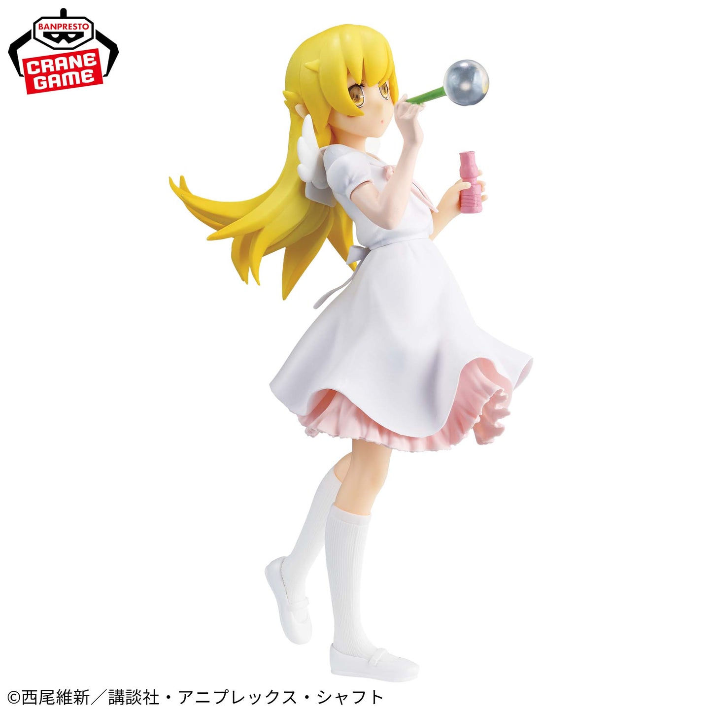 Nisio Isin Anime Project Monogatari Series - EXQ Figure - Shinobu Oshino - Celestial Feather Ver.