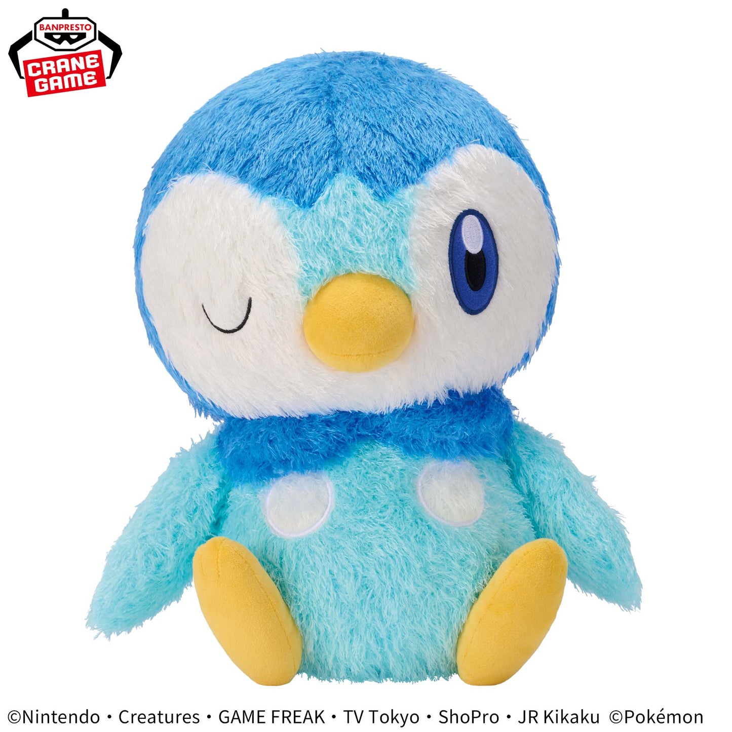 Pokémon Meccha Mofugutto Relaxing Time Plush Toy - Piplup