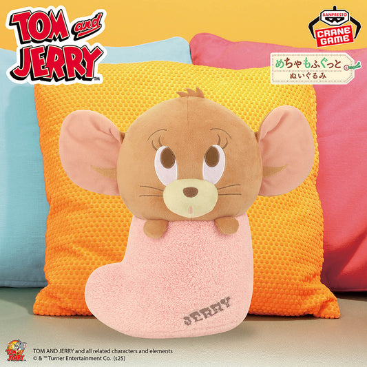 TOM AND JERRY - Meccha Mofugutto Plush Toy - Nuku-Nuku Socks