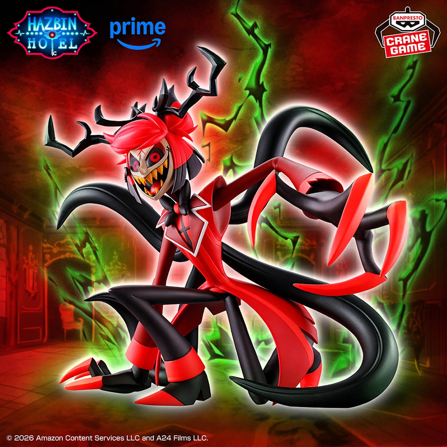 Hazbin Hotel Alastor Figure - RADIO DEMON