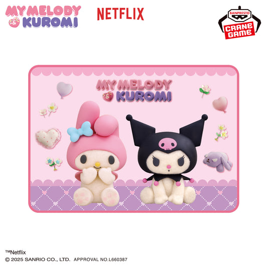 Netflix Series My Melody & Kuromi Boa Blanket