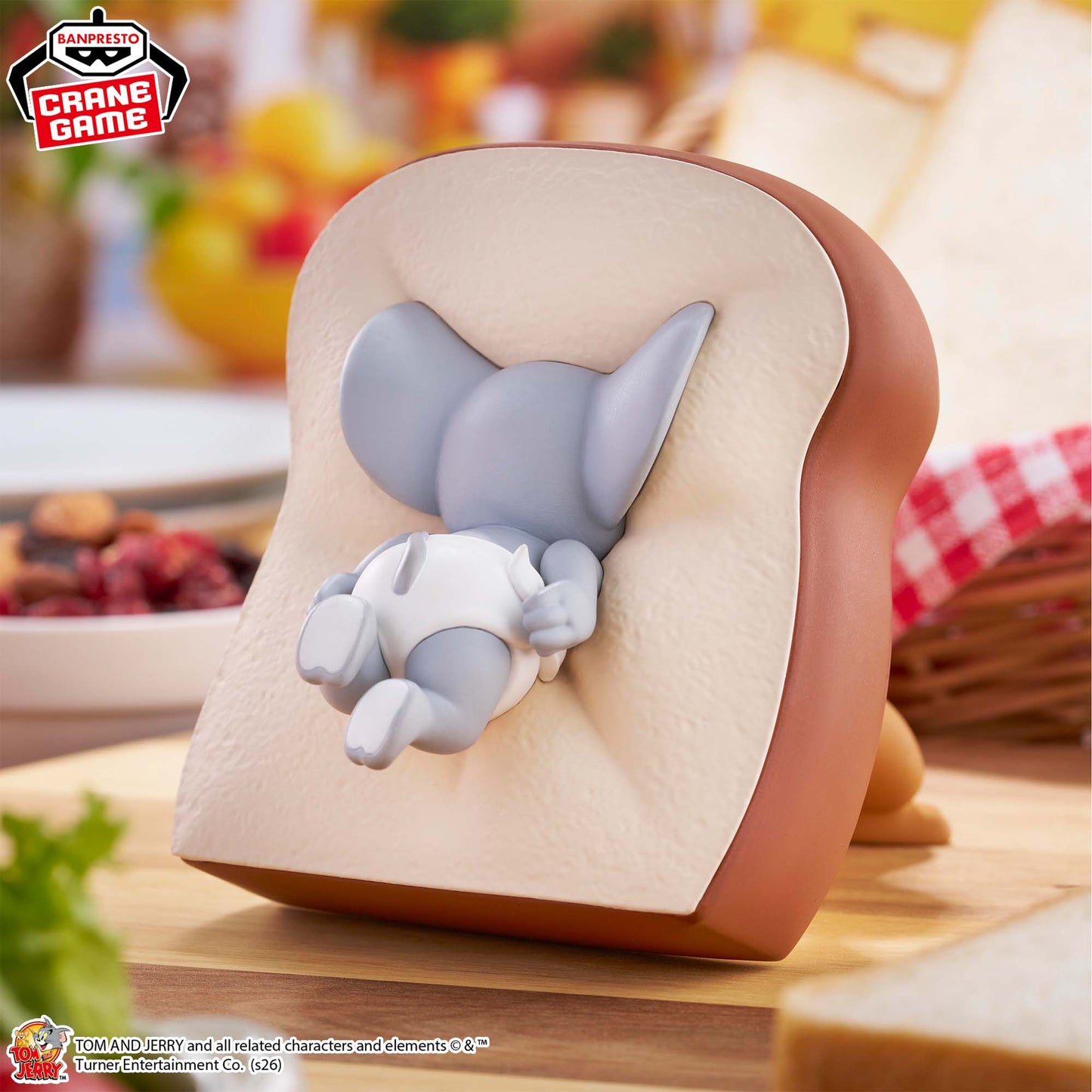 TOM AND JERRY - Big Soft Vinyl Figure - Yummy Bread
