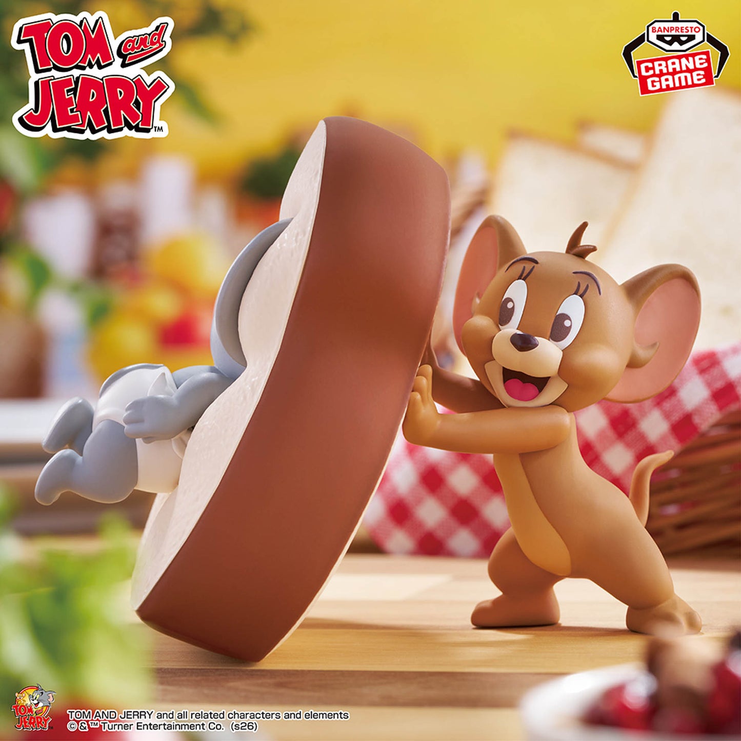 TOM AND JERRY - Big Soft Vinyl Figure - Yummy Bread