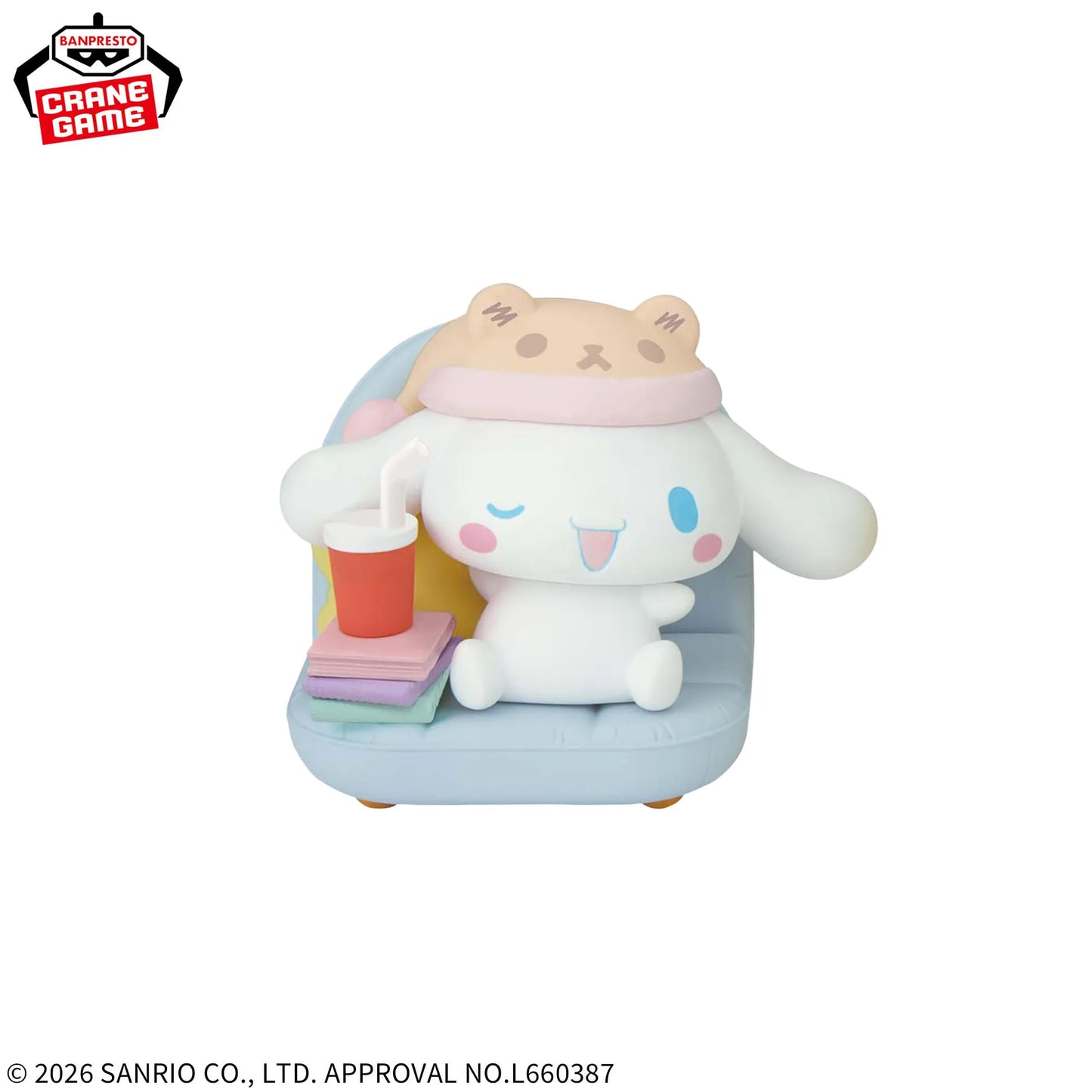 Sanrio Characters - Friendship Memories Relax Time at Home - Cinnamoroll & Pompompurin - Cinnamoroll