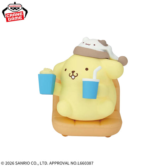 Sanrio Characters - Friendship Memories Relax Time at Home - Cinnamoroll & Pompompurin -  Pompompurin
