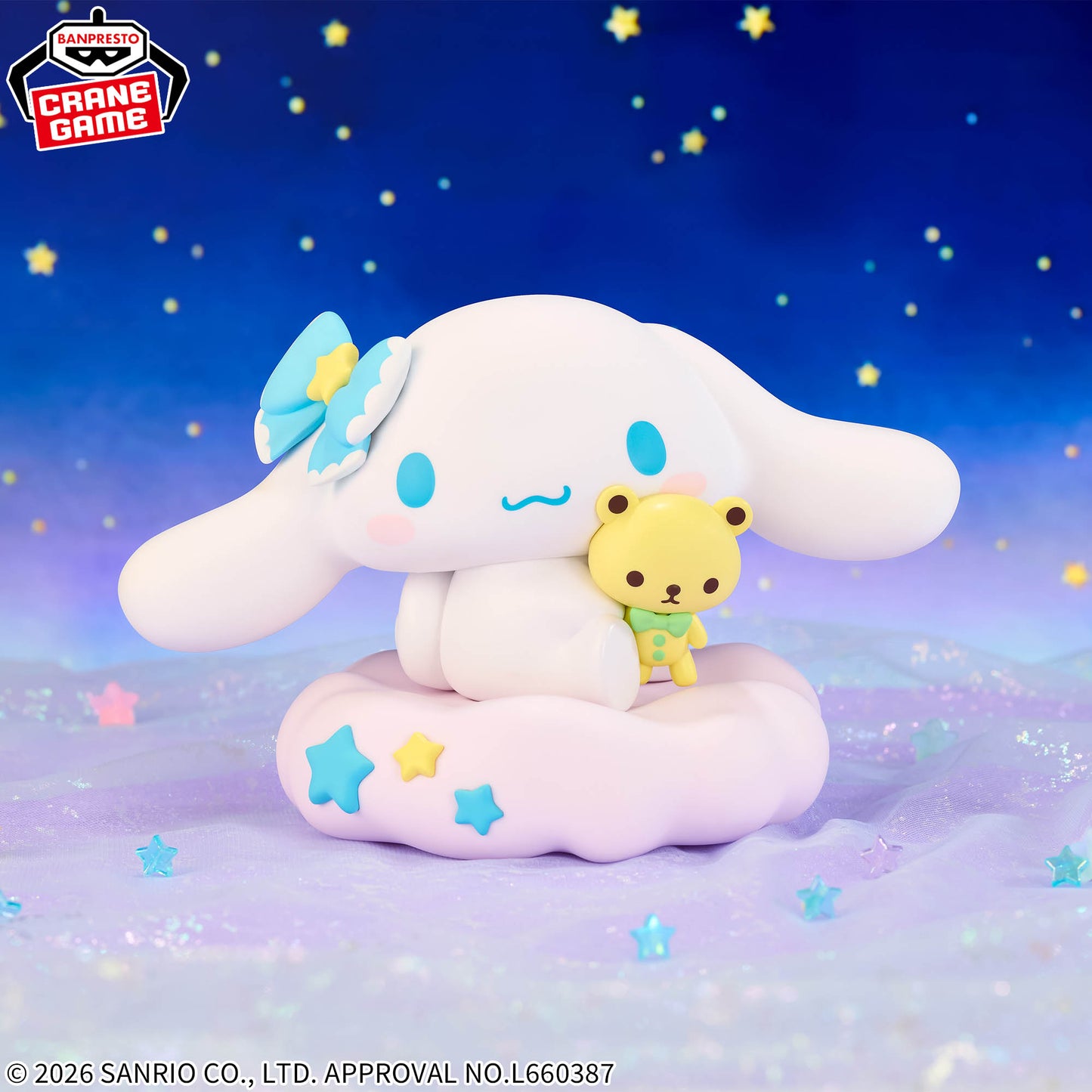 Sanrio Characters Big SOFVIMATES - Cinnamoroll Stars In The Sky Ver.