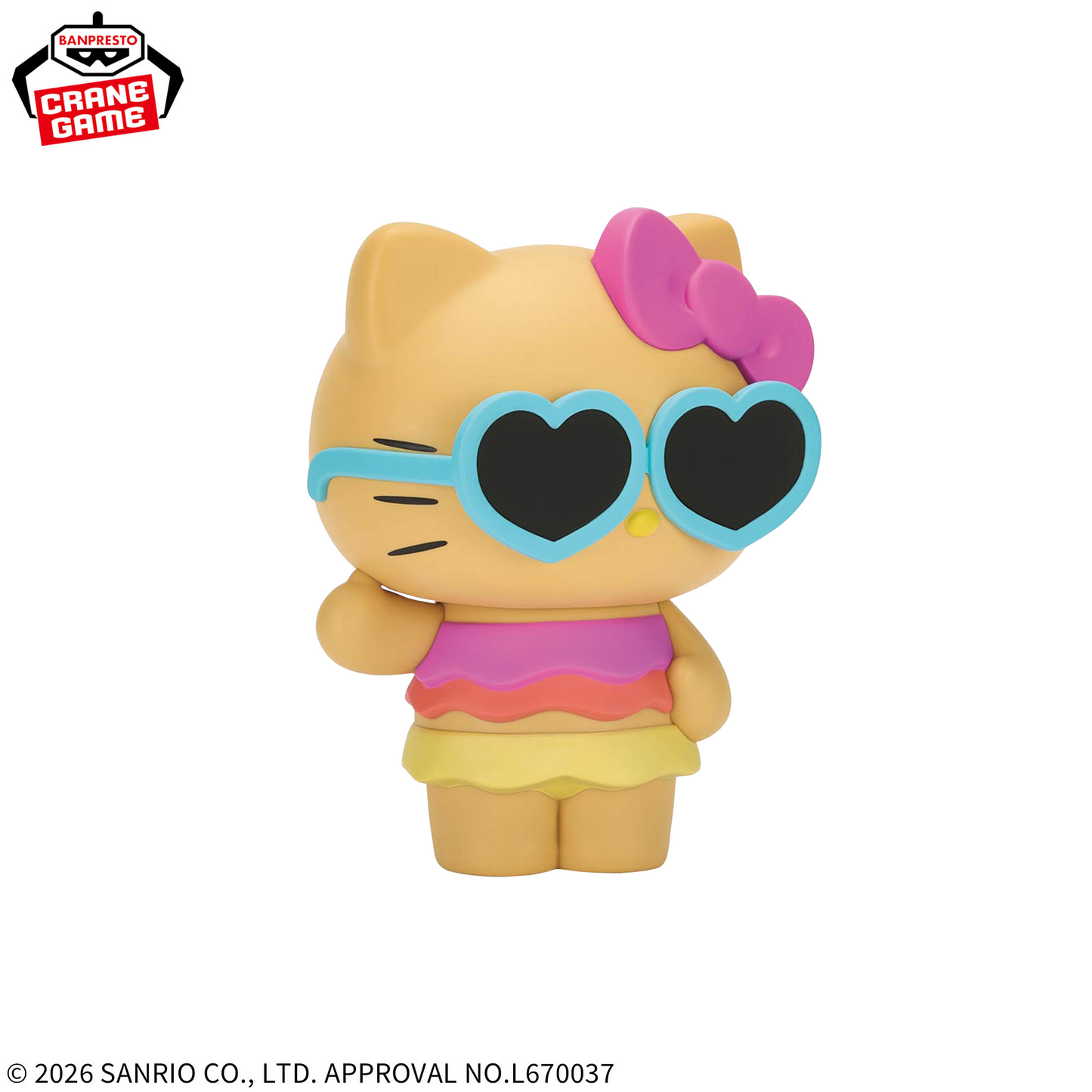 Sanrio Characters Big SOFVIMATES - Hello Kitty tropical summer Ver.