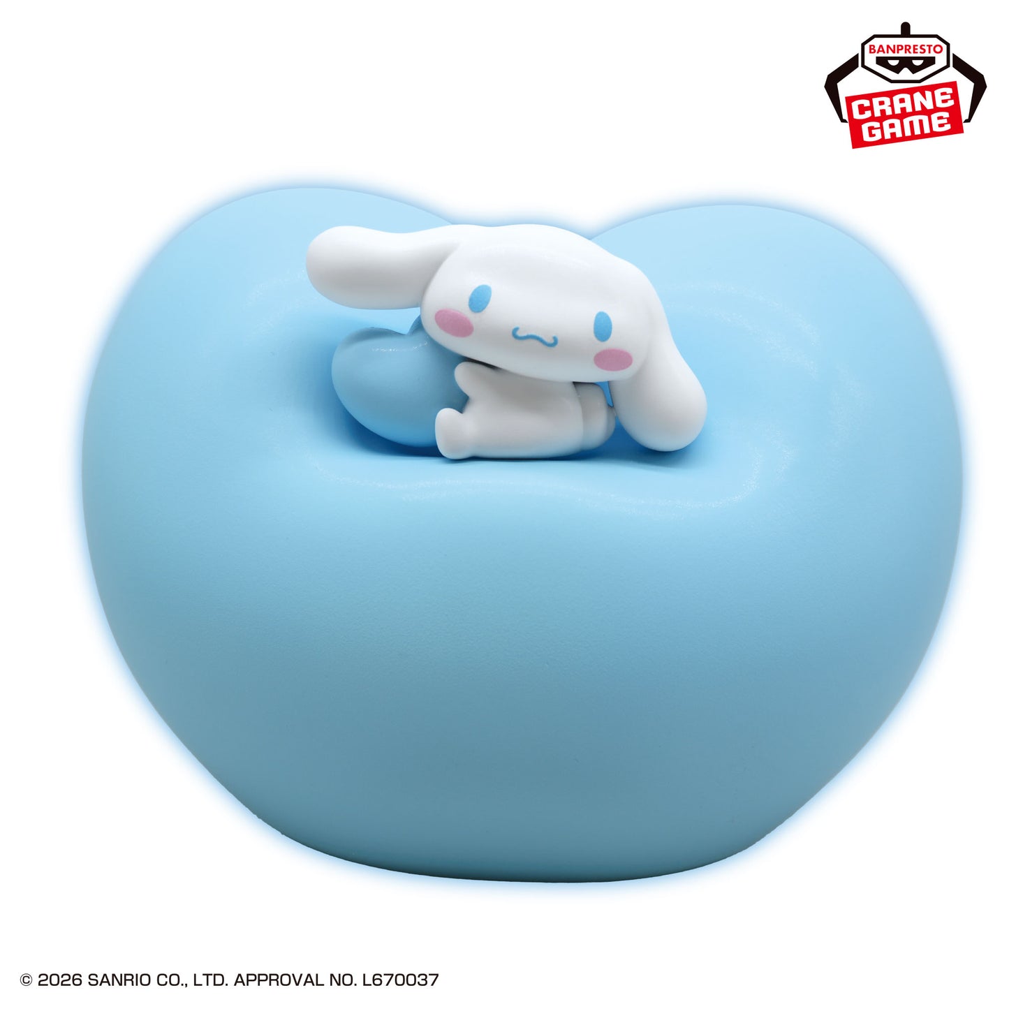 Sanrio Characters Munitto Heart Light - Cinnamoroll