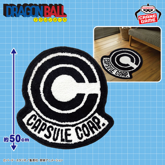 Dragon Ball Logo Carpet - Capsule Corporation