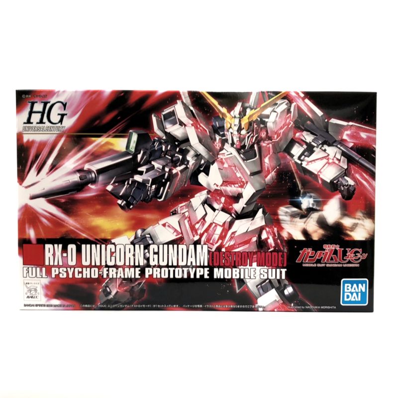 HGUC 100 1/144 RX-0 Unicorn Gundam Modo Destrucción (Bandai Spirits Ver.)