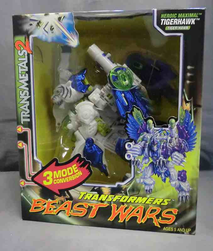 Transformers Beast Wars TransMetals2 Tigerhawk, animota