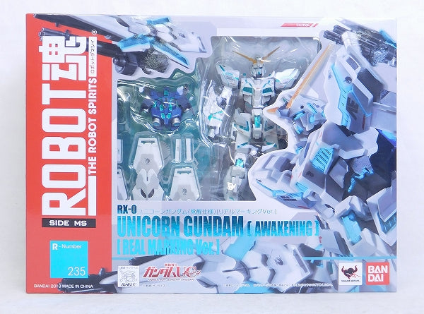 ROBOT Tamashii 235 Unicorn Gundam (Awakening) Real Marking Ver.