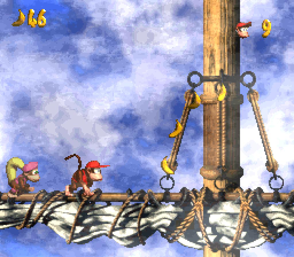 Donkey Kong Country 2: Diddy's Kong Quest.SUPER Famicom Japanese Version