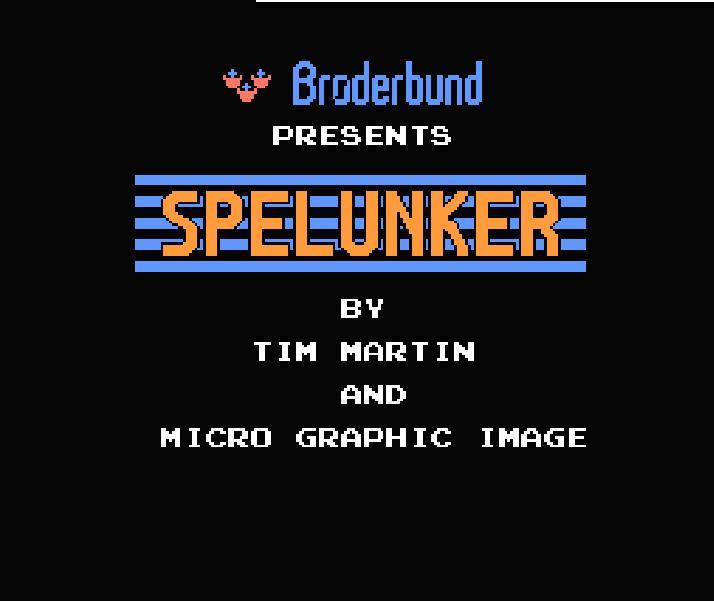 Spelunker.Famicom Japanese Version
