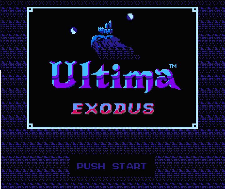 Ultima III EXODUS.Famicom Japanese Version