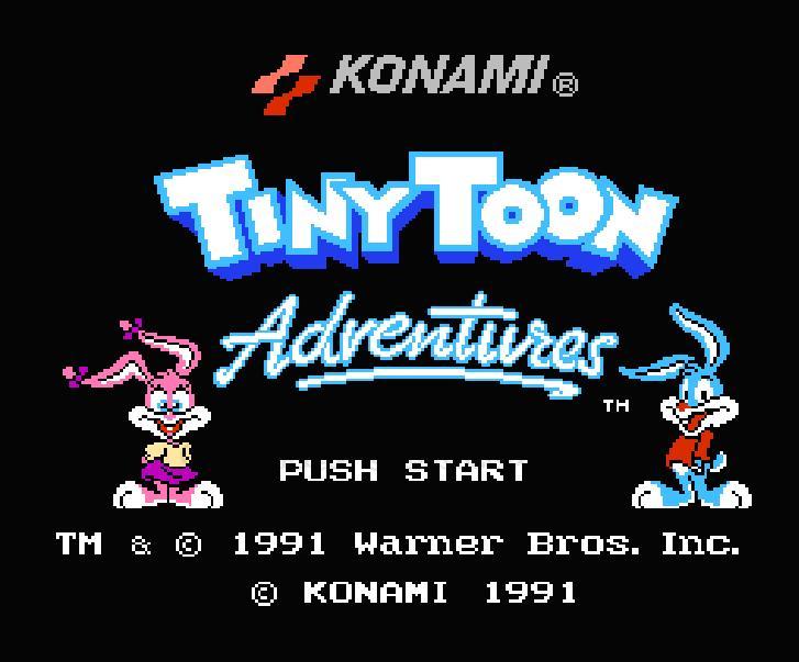 Tiny Toon Adventures.Famicom Japanese Version