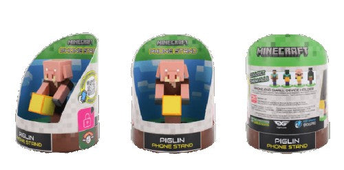 [Minecraft] "Piggly" Mini EXG Cable Guys Controller & Phone Stand, Action & Toy Figures, animota