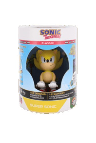 [Sonic] "Super Sonic" Mini EXG Cable Guys Controller & Phone Stand, Action & Toy Figures, animota