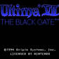 Ultima VII: The Black Gate.SUPER Famicom Japanese Version