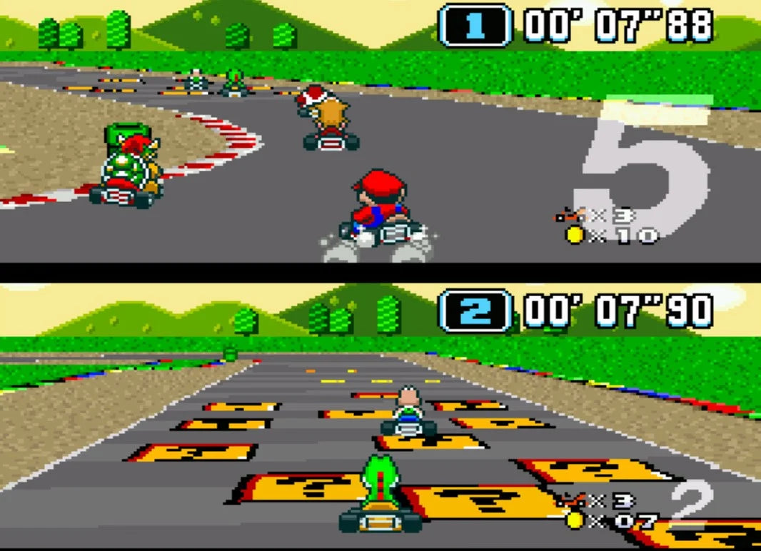 Super Mario Kart.SUPER Famicom Japanese Version