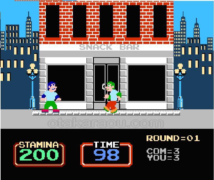 URBAN CHAMPION.Famicom Japanese Version