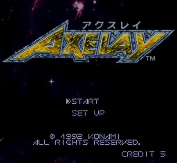 AXELAY.SUPER Famicom Japanese Version