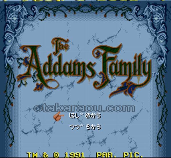The Addams Family.SUPER Famicom Japanese Version