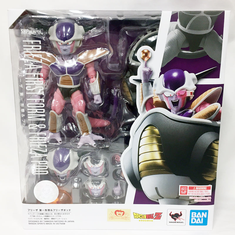 S.H.Figuarts Freeza First Form & Freeza Pod, Action & Toy Figures, animota
