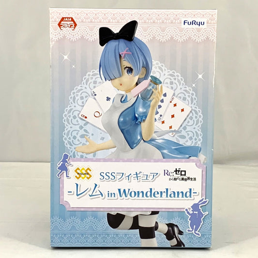 FuRyu SSS Figure Re:Zero Starting Life in Another World Rem in Wonderland, animota
