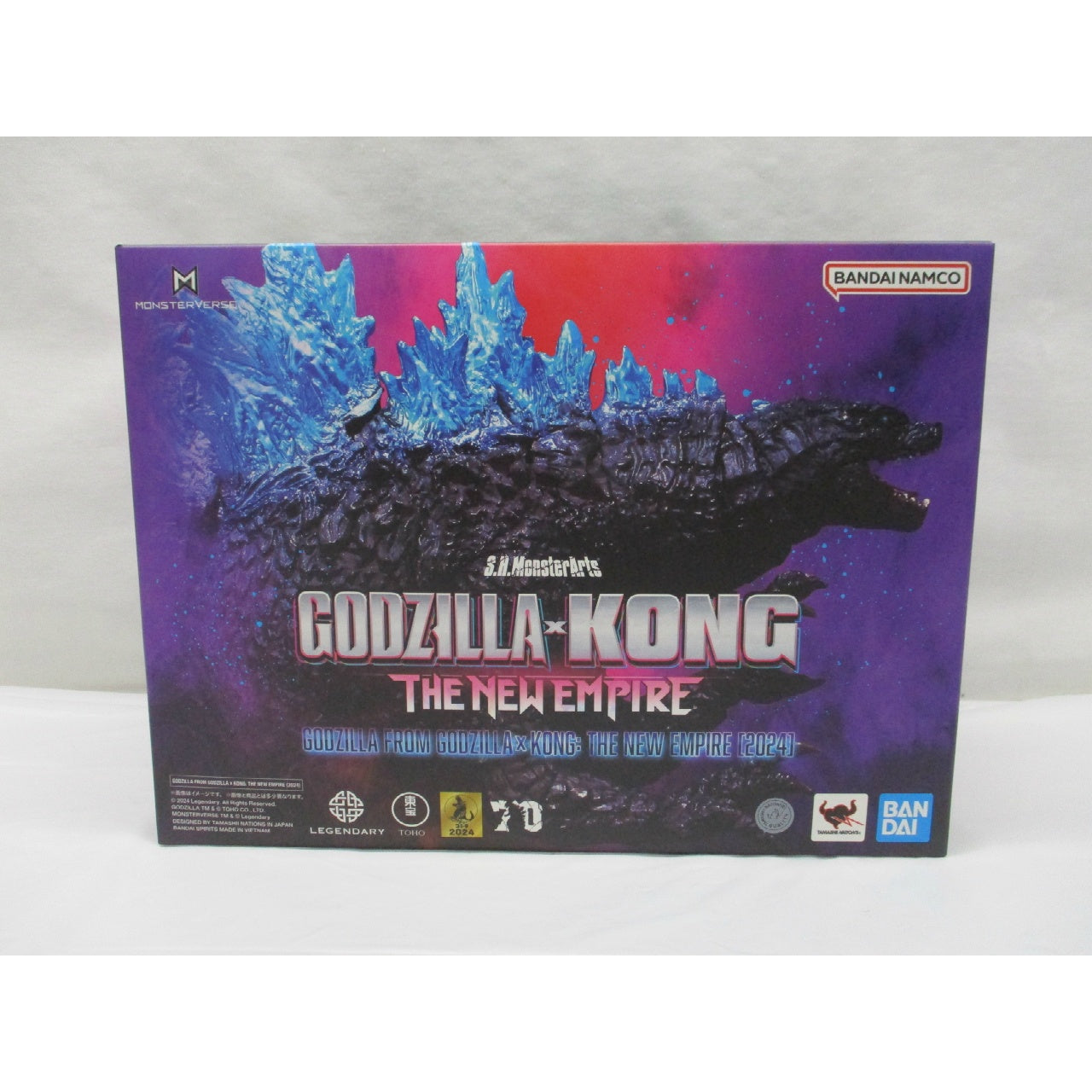 S.H.MonsterArts GODZILLA FROM GODZILLA x KONG: THE NEW EMPIRE (2024), Action & Toy Figures, animota
