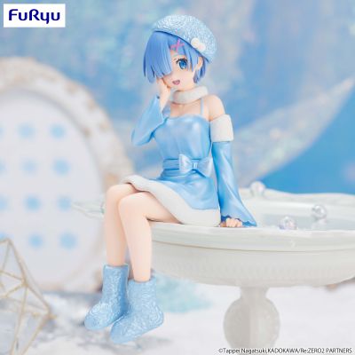 Re:Zero - Starting Life in Another World - Noodle Stopper Figure - Rem - Snow Princess Pearl Ver.