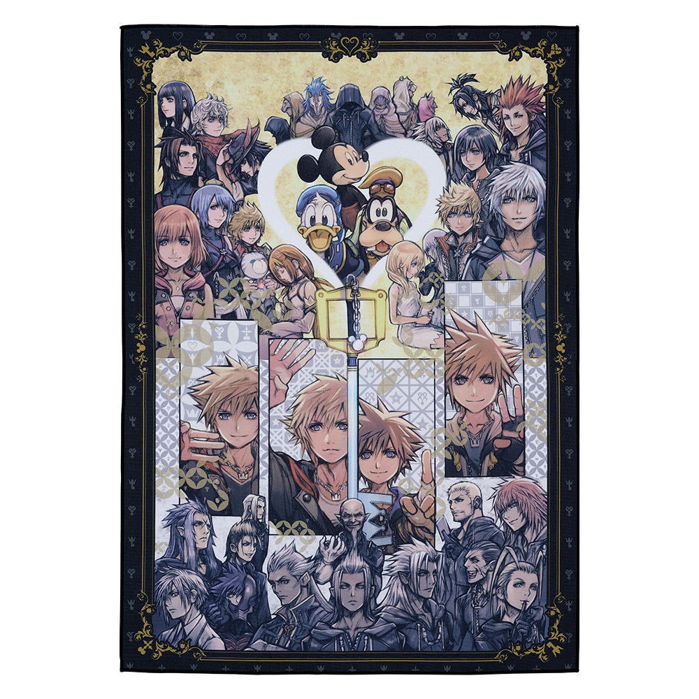 KINGDOM HEARTS -Linking Hearts- Visual Bath Towel [Ichiban-Kuji Prize B] (Re-release), Bath Towels, animota