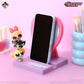 The Powerpuff Girls - Super-Busy, Strong & Cute Heroes of Justice! Full Power Girls♡ Mirror Smartphone Stand [Ichiban-Kuji Prize A]
