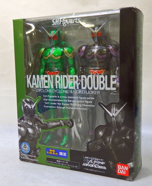 S.H.Figuarts Kamen Rider W Cyclone Cyclone and Joker Joker