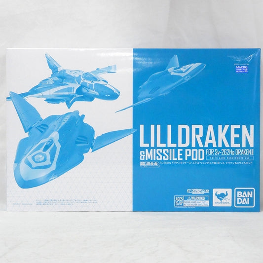 DX Chogokin Macross Delta Lilldraken and Missile Pod for Sv-262Hs Draken III Keith Aero Windermere Use (Main Robot figure NOT included), Action & Toy Figures, animota