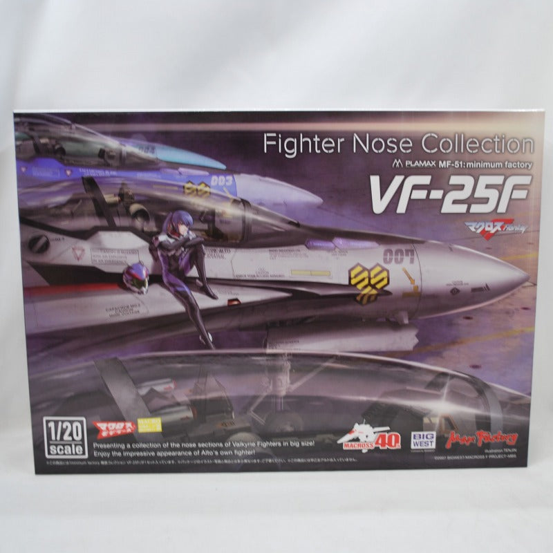 PLAMAX MF-51 minimale Fabrik Macross Frontier Fighter Nose Collection VF-25F 1/20 Plastikmodell