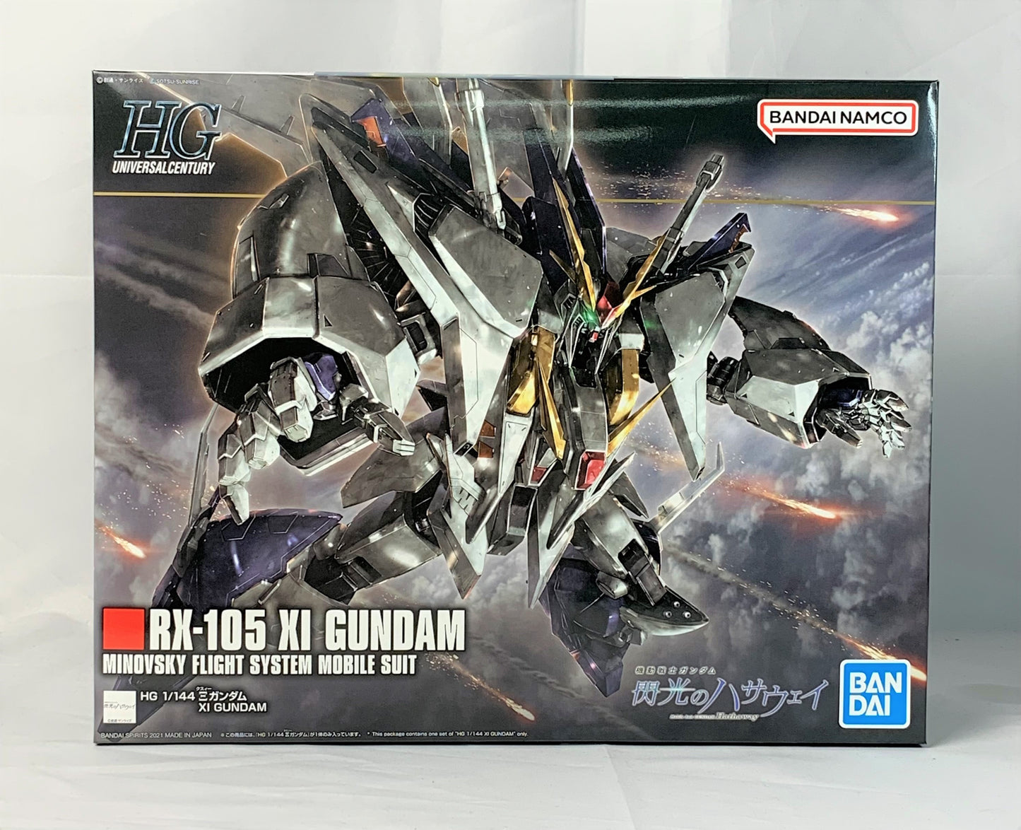 Modelo de plástico Gundam HGUC 1/144 XI "Mobile Suit Gundam: Hathaway's Flash"