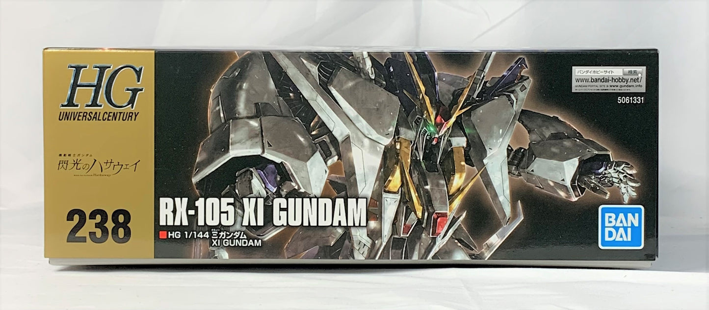 HGUC 1/144 XI Gundam Plastic Model "Mobile Suit Gundam: Hathaway's Flash"