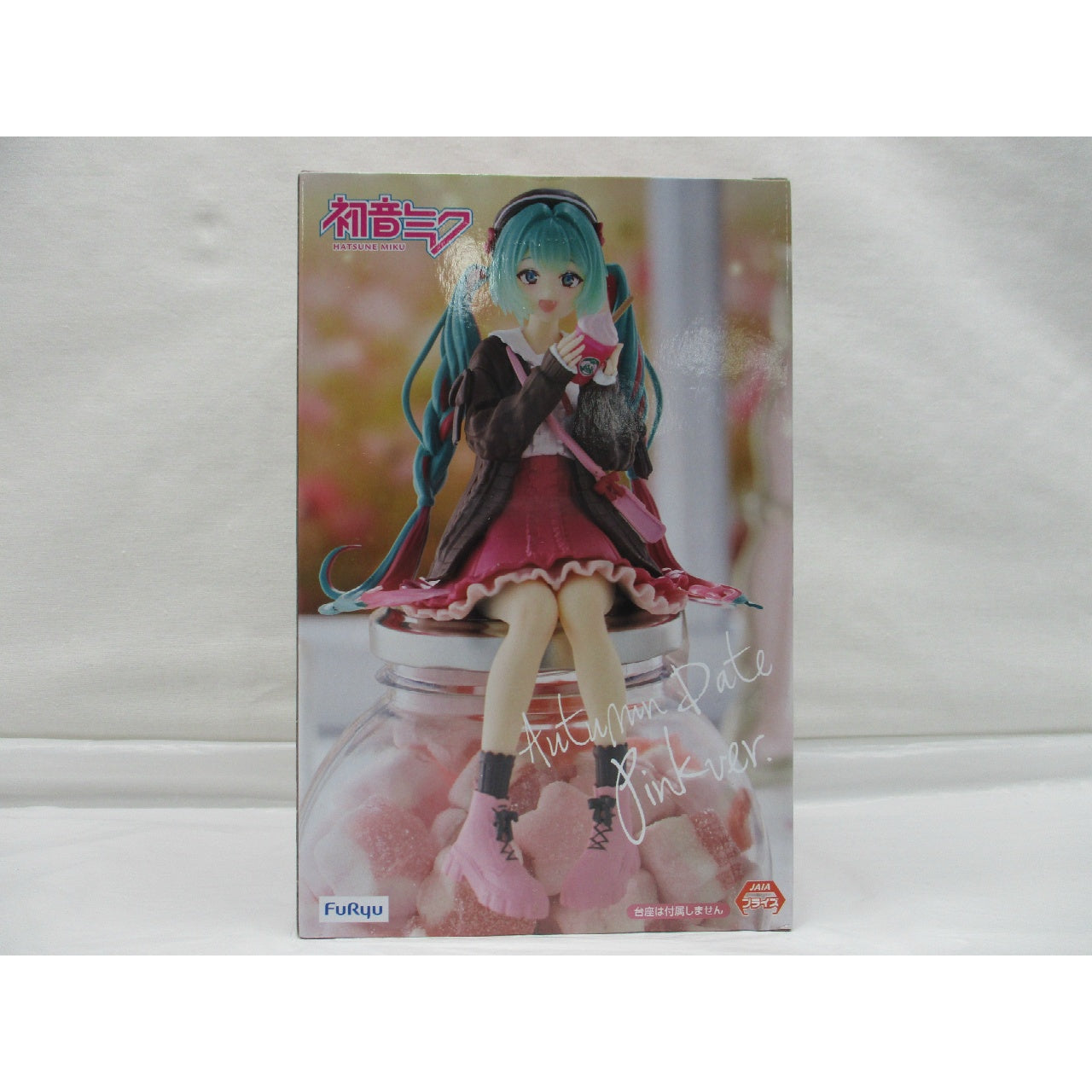 Furyu Hatsune Miku Noodle Stopper Figure Autumn date pink ver.