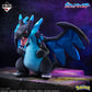 Pokémon "Mega Evolution" Mega Charizard X Plush Toy [Ichiban-Kuji Prize A]