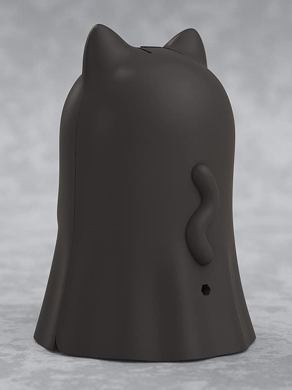 Nendoroid More Kigurumi Face Parts Case Ghost Cat (Black) | animota