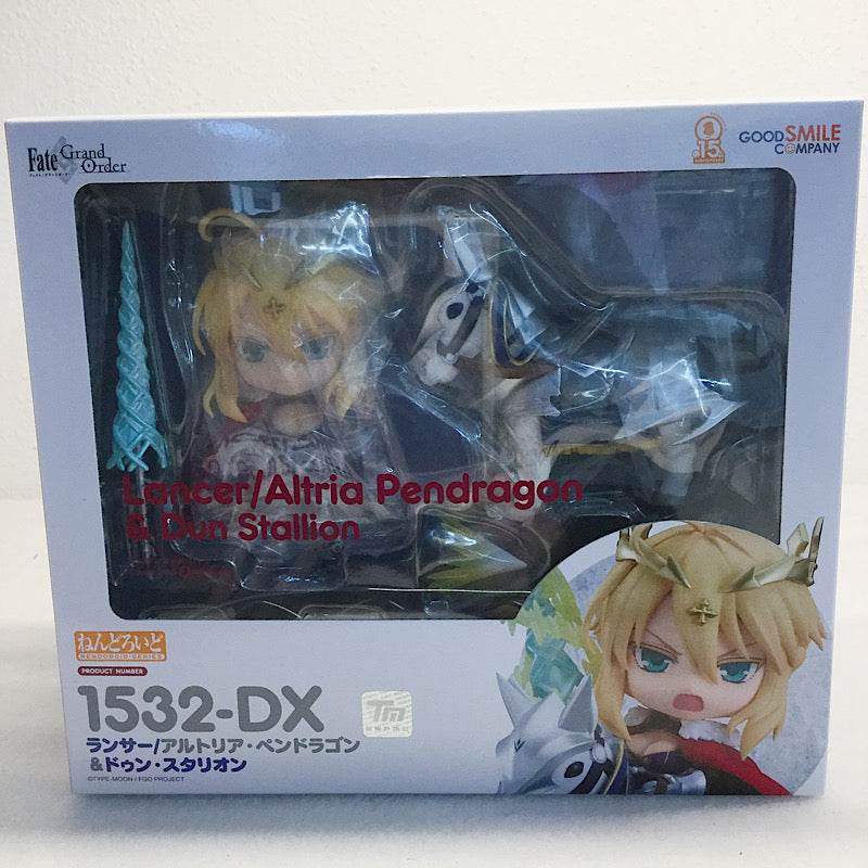 Figura Nendoroid n.º 1532-DX Lancer/Artoria Pendragon y Dun Stallion (Fate/Grand Order)