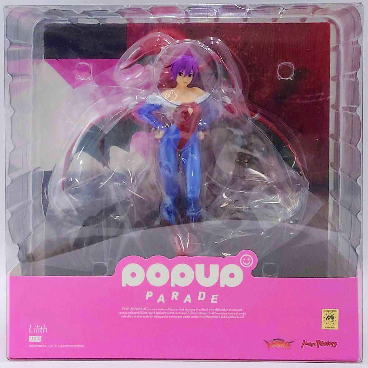 POP UP PARADE "Darkstalkers" Series Lilith Complete Figure, animota