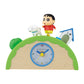 Crayon Shin-chan Ho-ho-ho! Going out with Shin-chan! Shuppatsu Oshinko! Clock [Ichiban-Kuji Prize A]