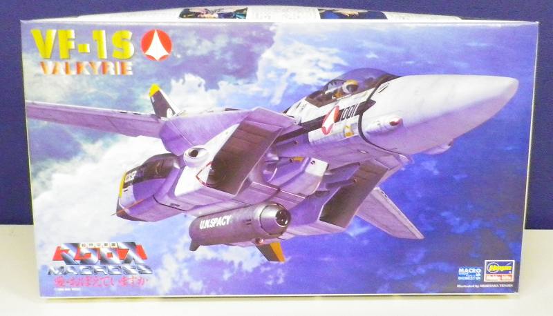 Modelo de plástico Hasegawa Macross 1/72 VF-1S Valkyrie versión cinematográfica.