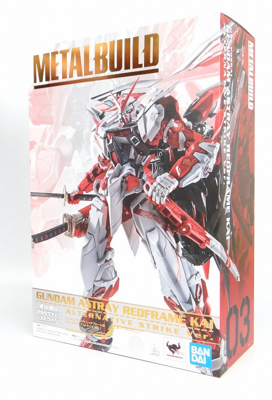 METAL BUILD Gundam Astray Red Frame Kai Alternative Strike Ver., Action & Toy Figures, animota