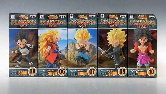 Super Dragon Ball Heroes World Collectable Figure Vol.2 Set of 5