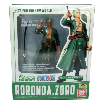 Figuarts ZERO Roronoa Zoro Shin Sekai Version, Action & Toy Figures, animota